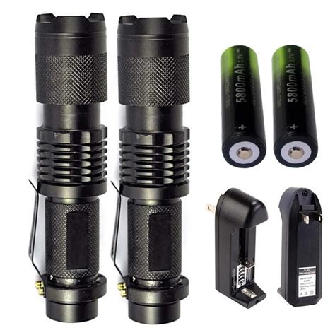 18650 torch flashlight